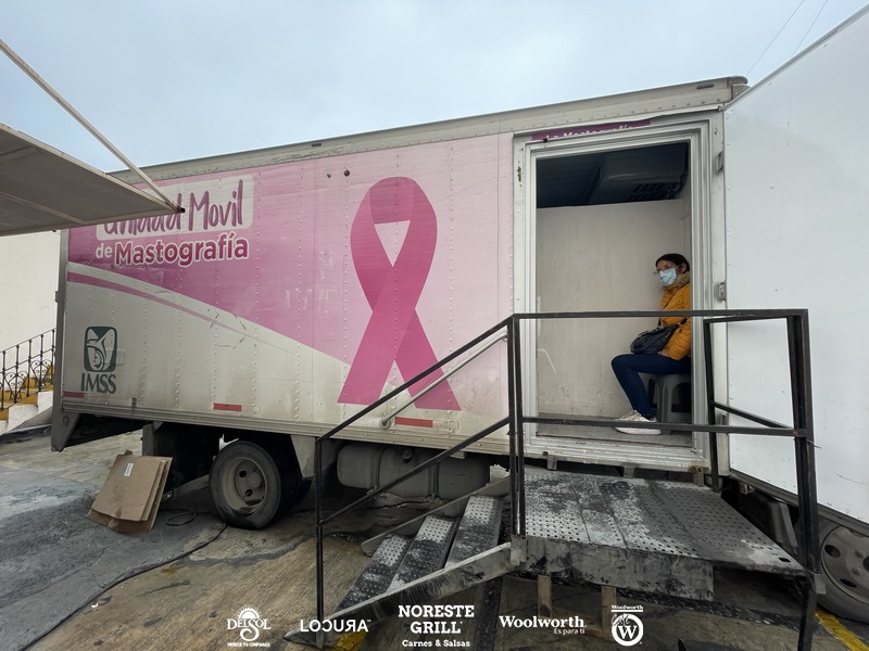 Camión de Mamografías en 112