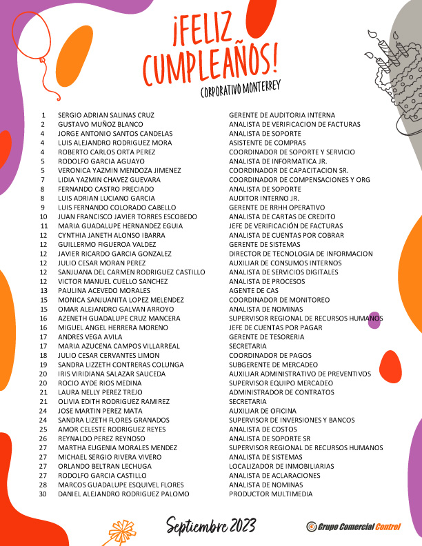 Cumpleaños-Corpmty