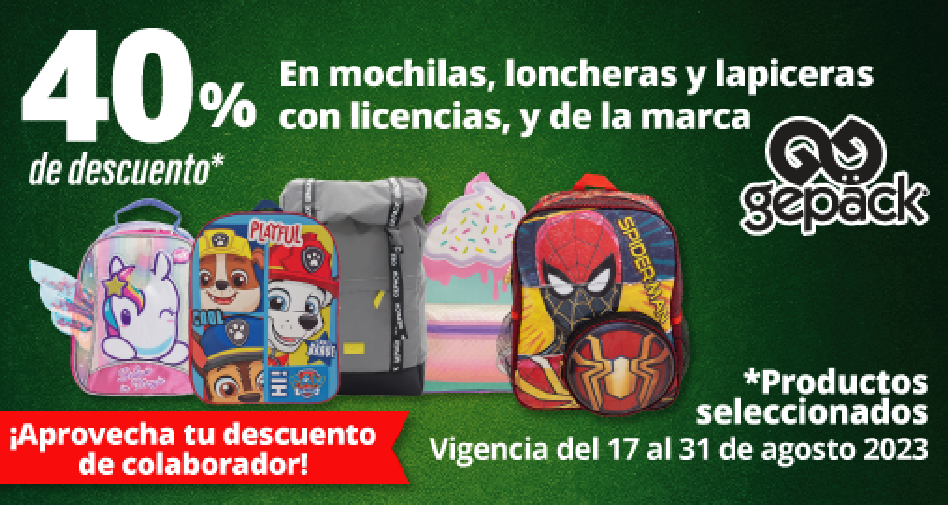 ¡Prepárate para el regreso a clases! Ofertas Tienda en Línea