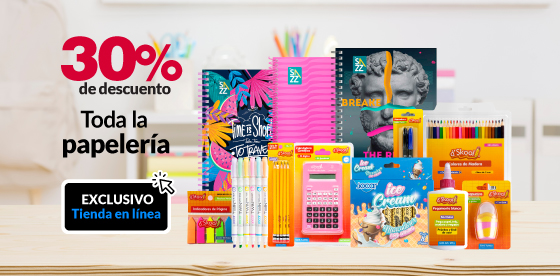 ¡Ahorra en Grande! 30% de Descuento en Útiles Escolares en Nuestra Tienda en Linea