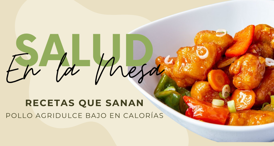 Pollo Agridulce Light: Sabor sin Culpa
