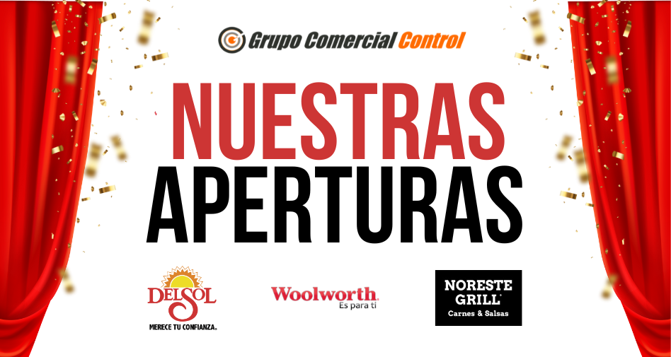 ¡Celebramos Nuevas Aperturas en Julio!