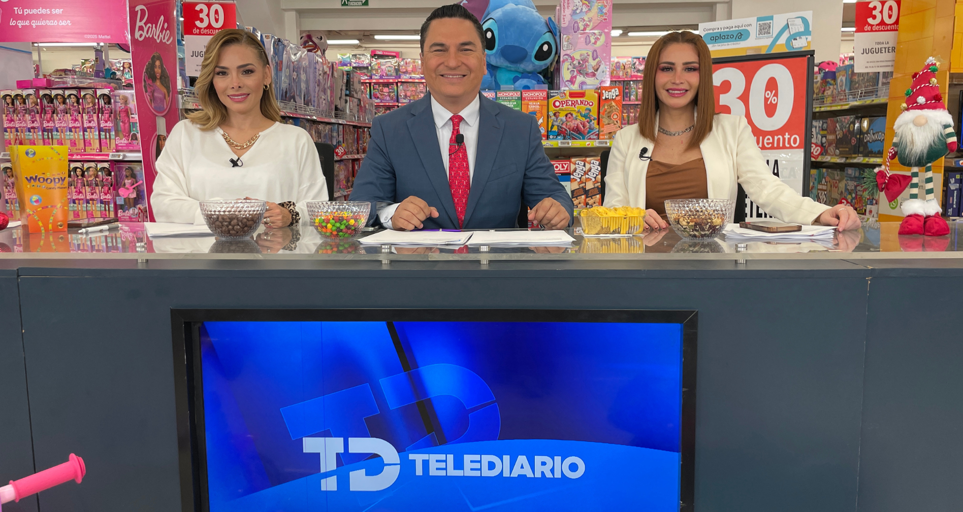 Telediario transmite en vivo desde Tiendas Del Sol.